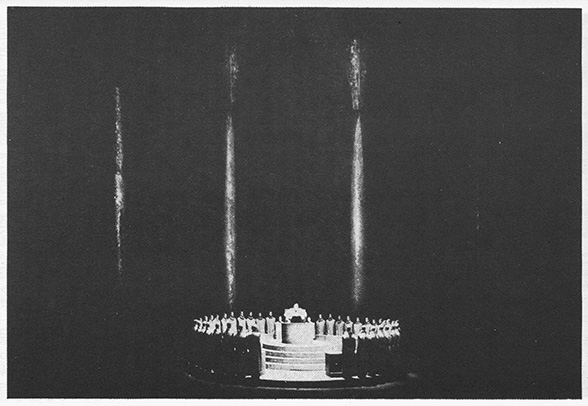 1951年バイロイト音楽祭の舞台写真1