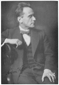 アントン・ヴェーベルン（1935）